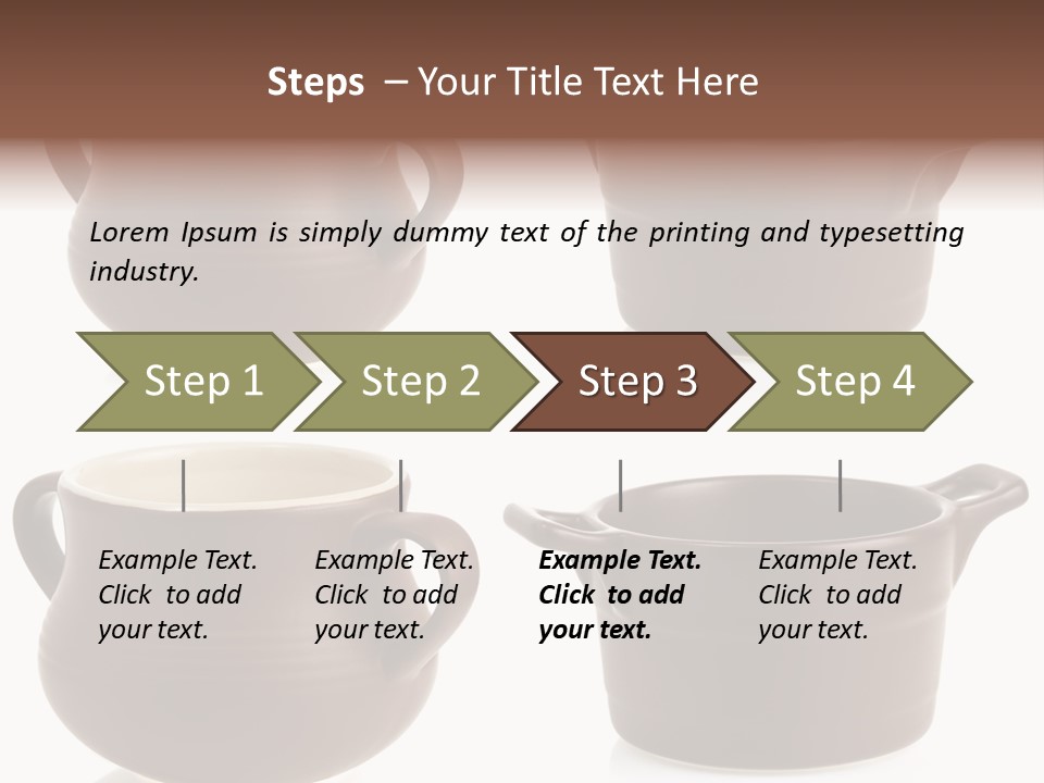 Dishware Traditional Foodstuff PowerPoint Template
