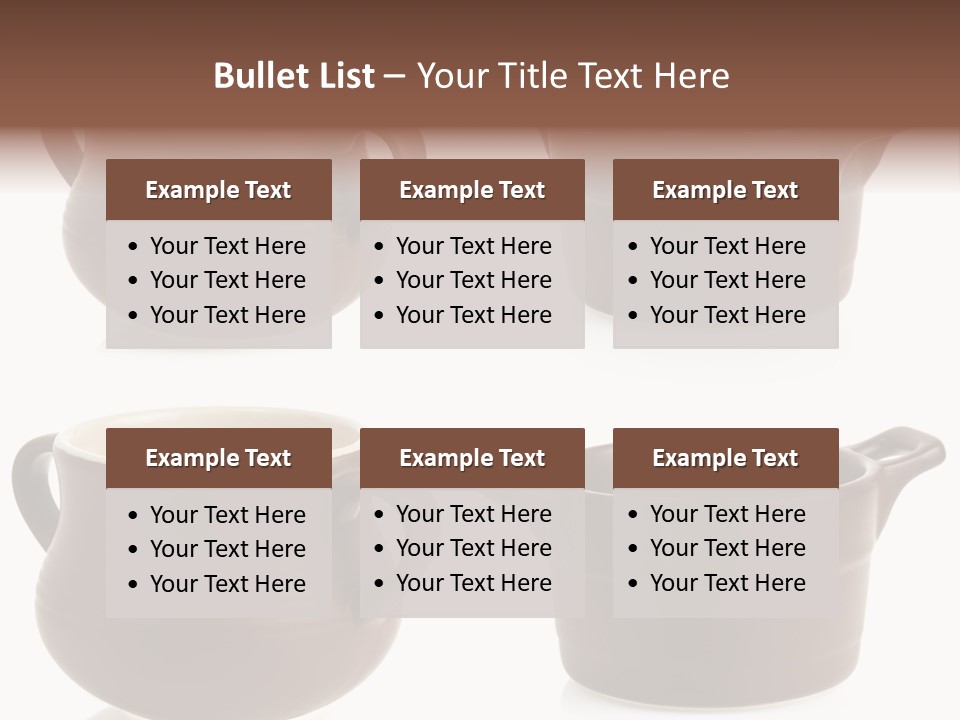 Dishware Traditional Foodstuff PowerPoint Template