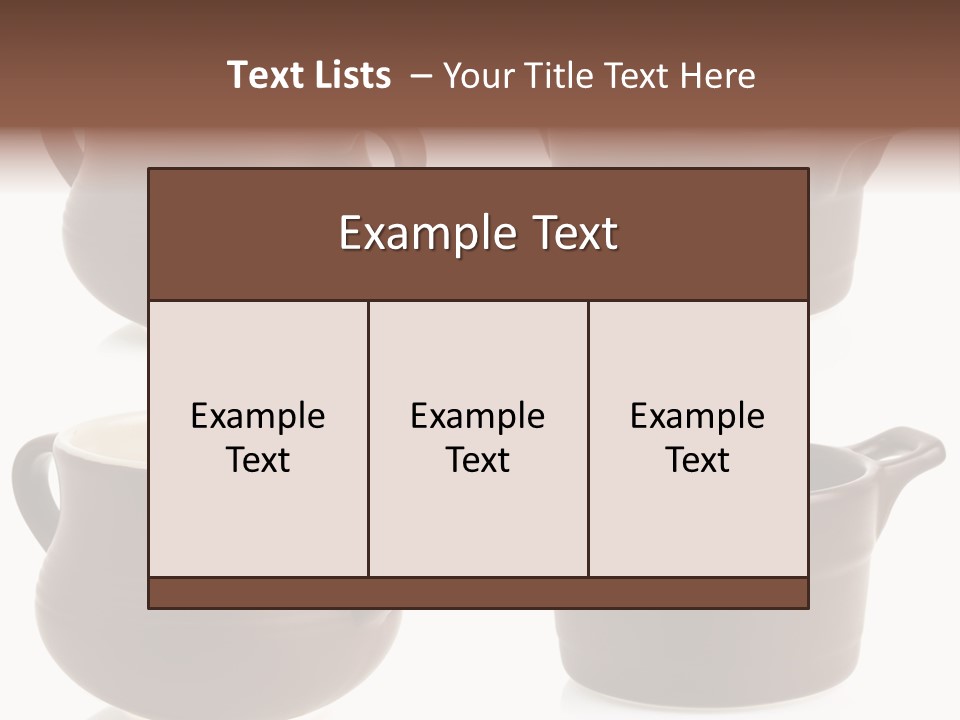 Dishware Traditional Foodstuff PowerPoint Template