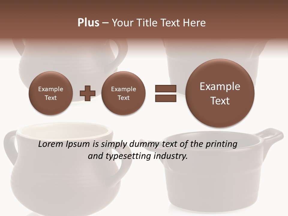 Dishware Traditional Foodstuff PowerPoint Template