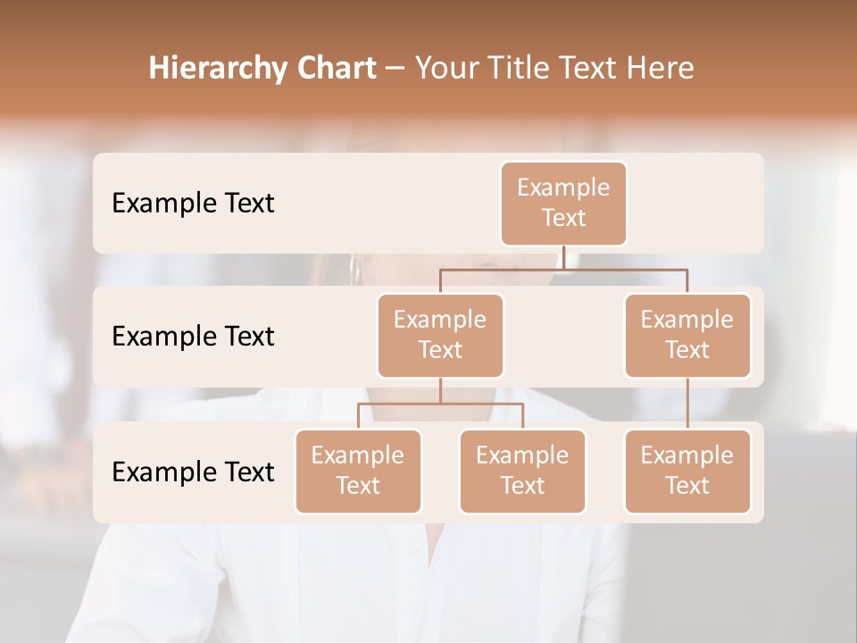 Looking Model Successful PowerPoint Template
