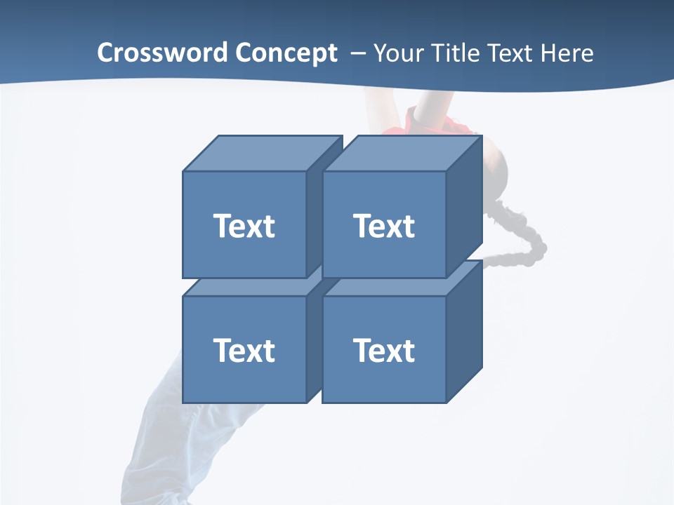 Acrobat Moving Style PowerPoint Template