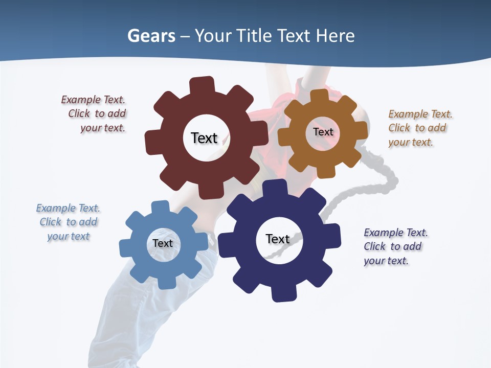 Acrobat Moving Style PowerPoint Template