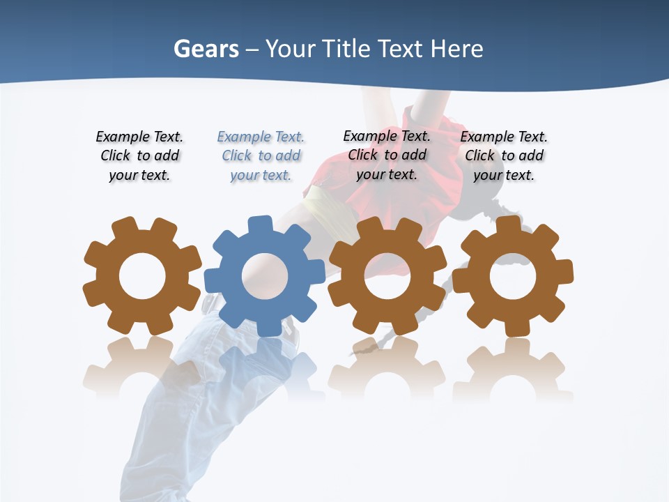 Acrobat Moving Style PowerPoint Template