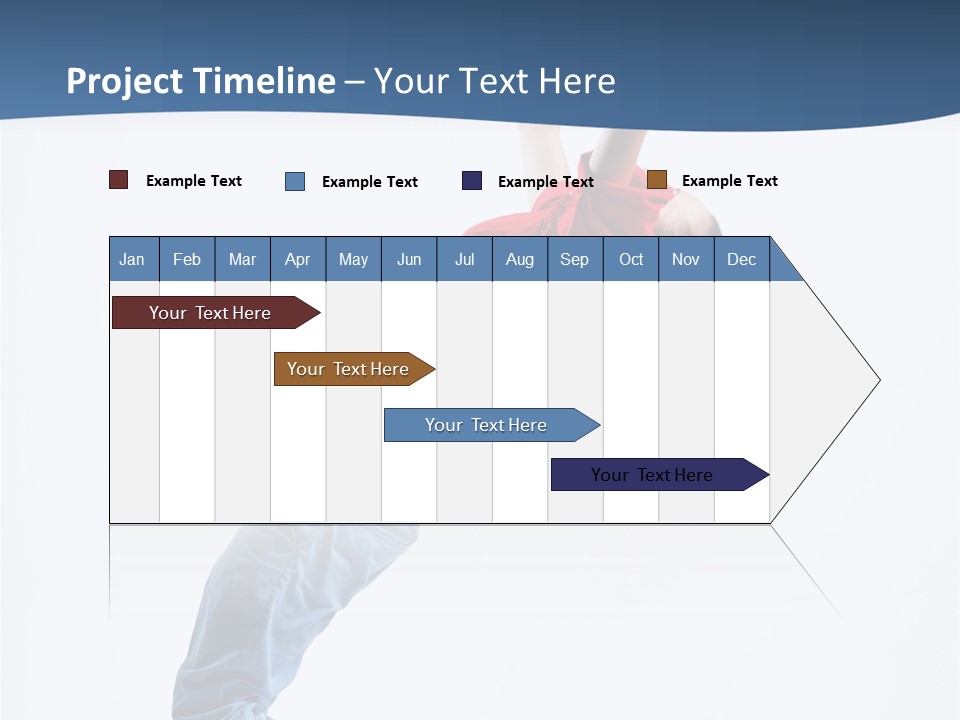 Acrobat Moving Style PowerPoint Template