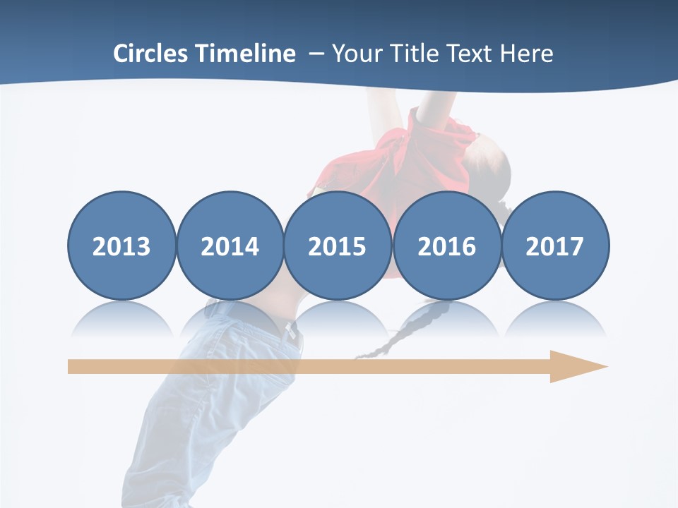 Acrobat Moving Style PowerPoint Template