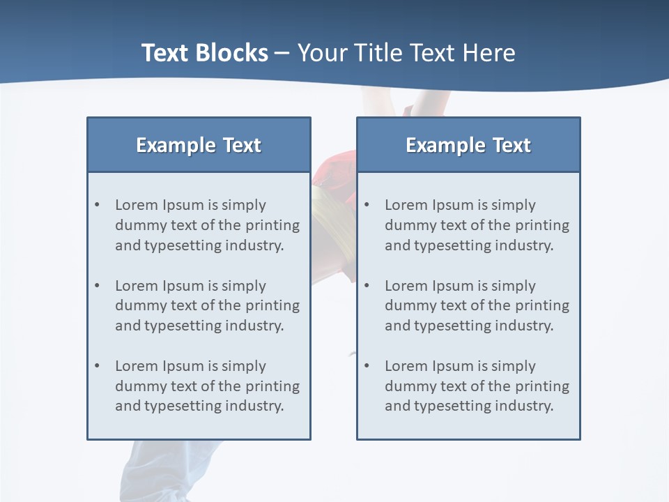 Acrobat Moving Style PowerPoint Template