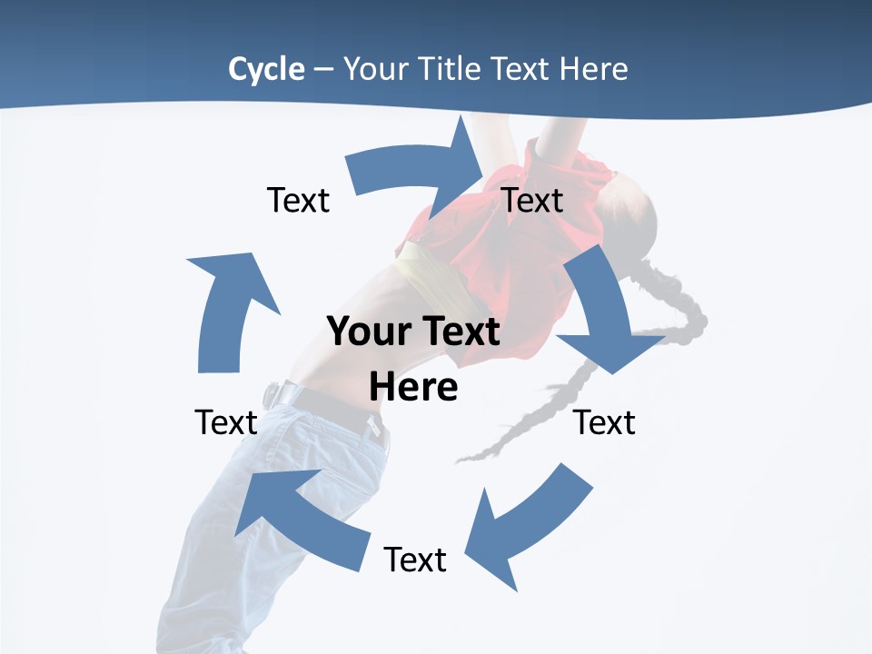 Acrobat Moving Style PowerPoint Template