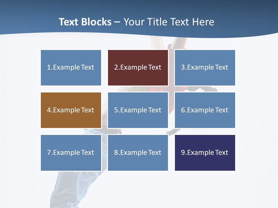 Acrobat Moving Style PowerPoint Template