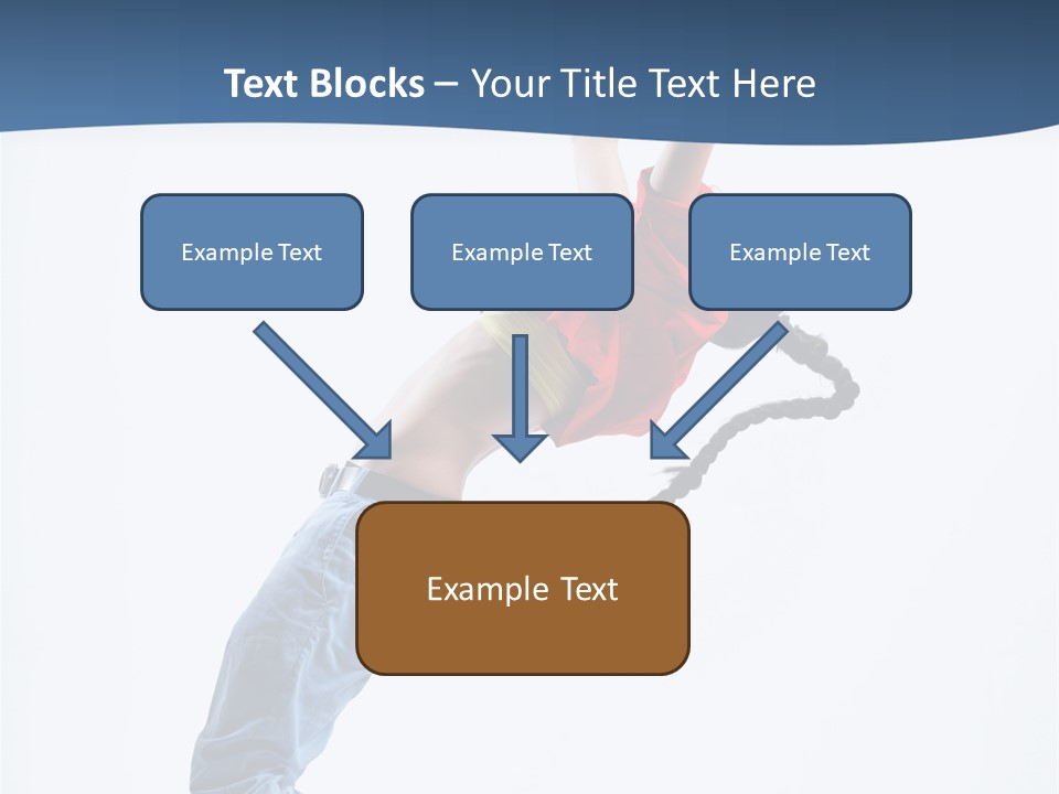 Acrobat Moving Style PowerPoint Template