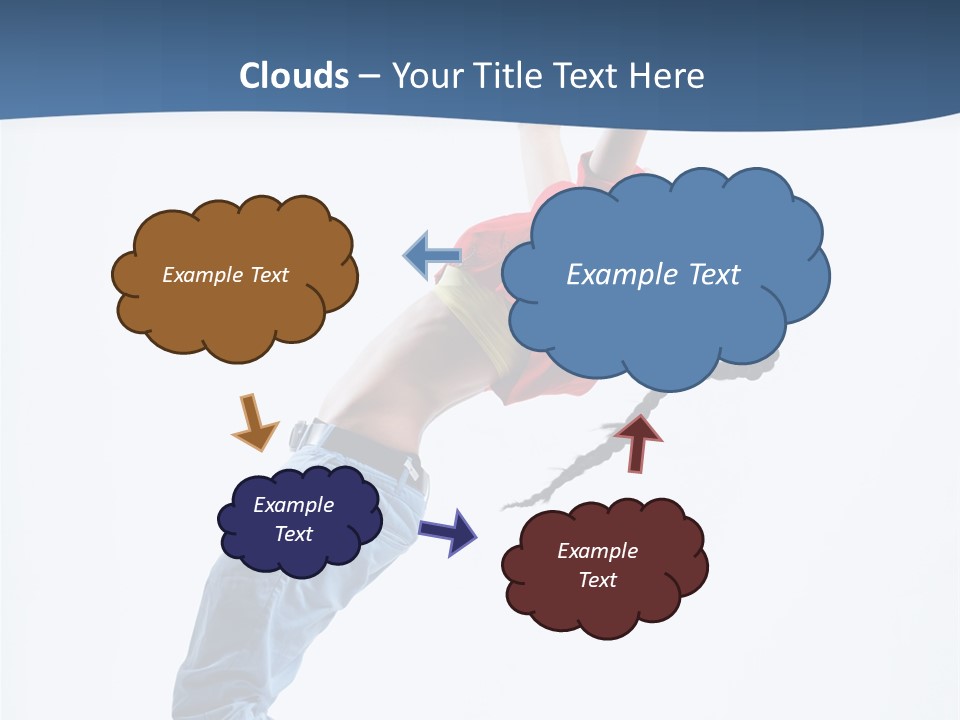 Acrobat Moving Style PowerPoint Template