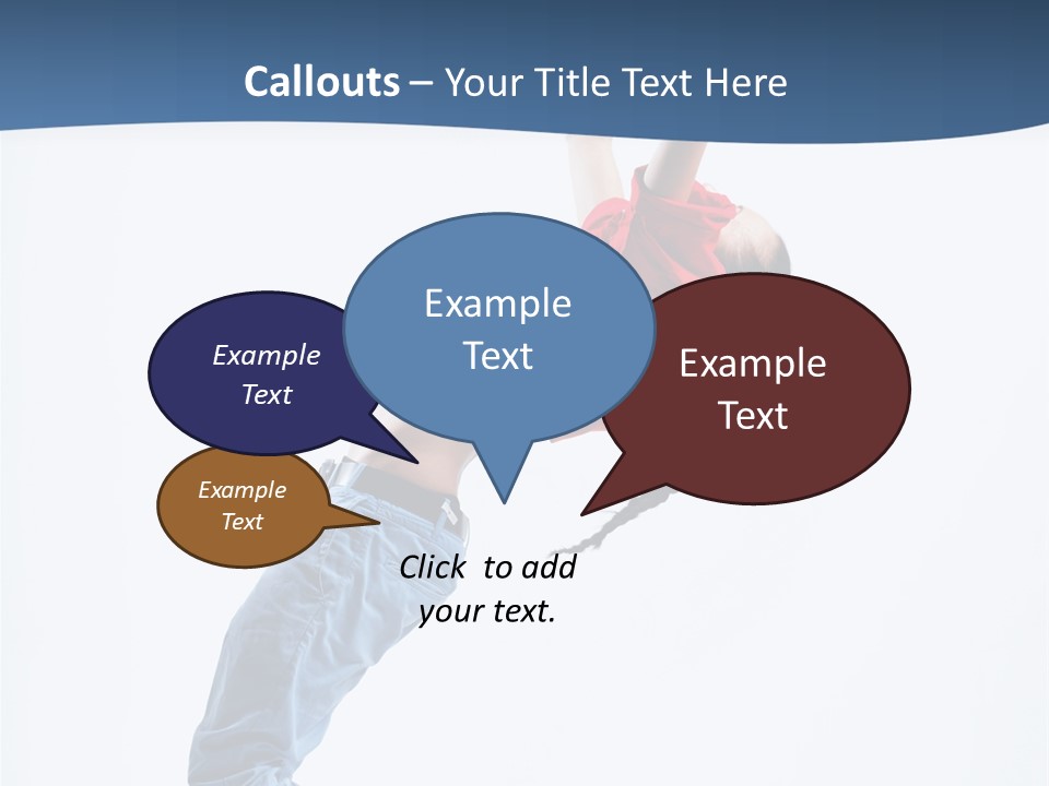 Acrobat Moving Style PowerPoint Template