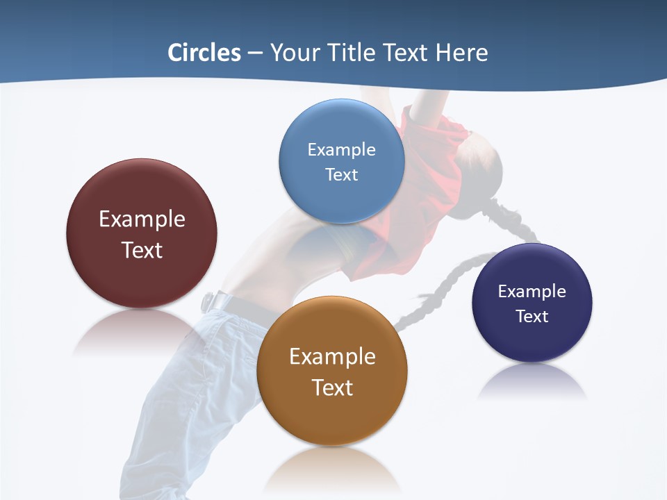 Acrobat Moving Style PowerPoint Template