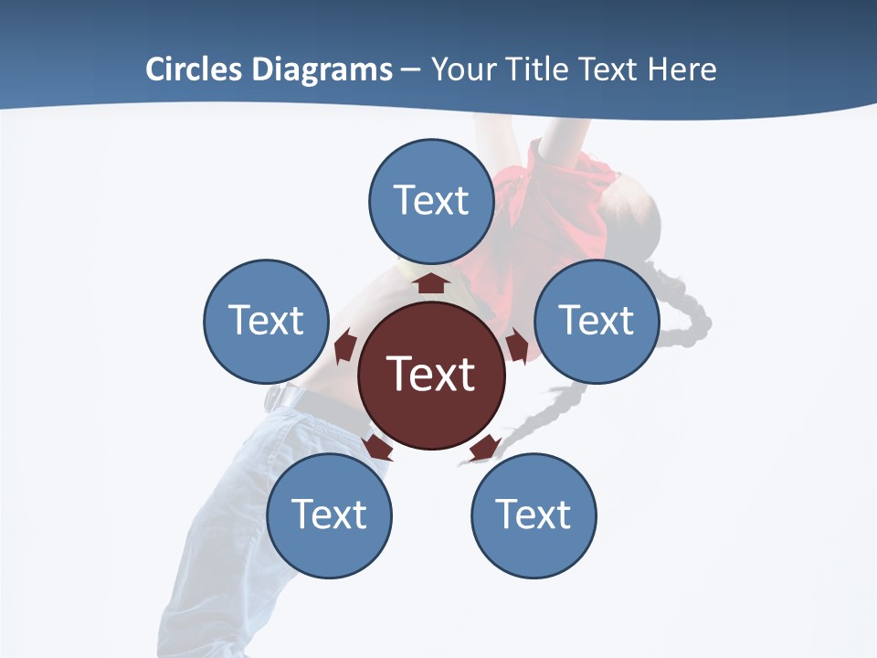 Acrobat Moving Style PowerPoint Template