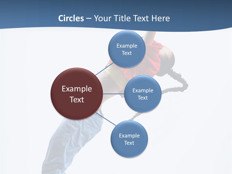 Acrobat Moving Style PowerPoint Template