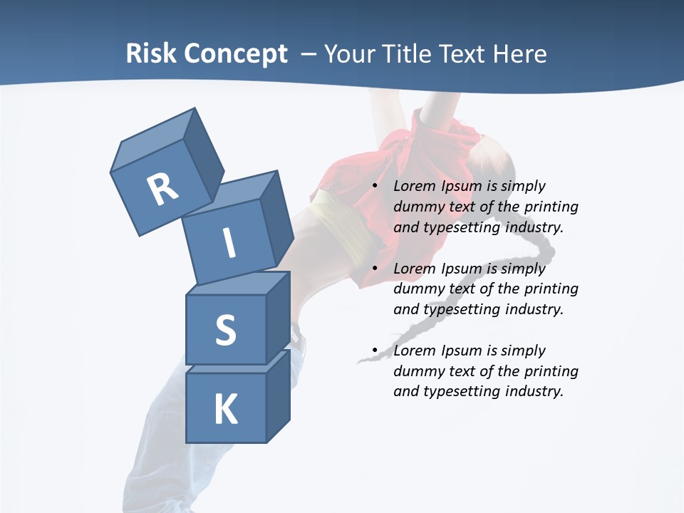 Acrobat Moving Style PowerPoint Template