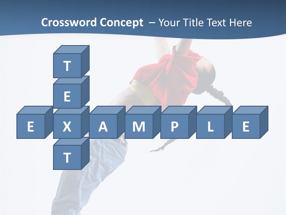 Acrobat Moving Style PowerPoint Template