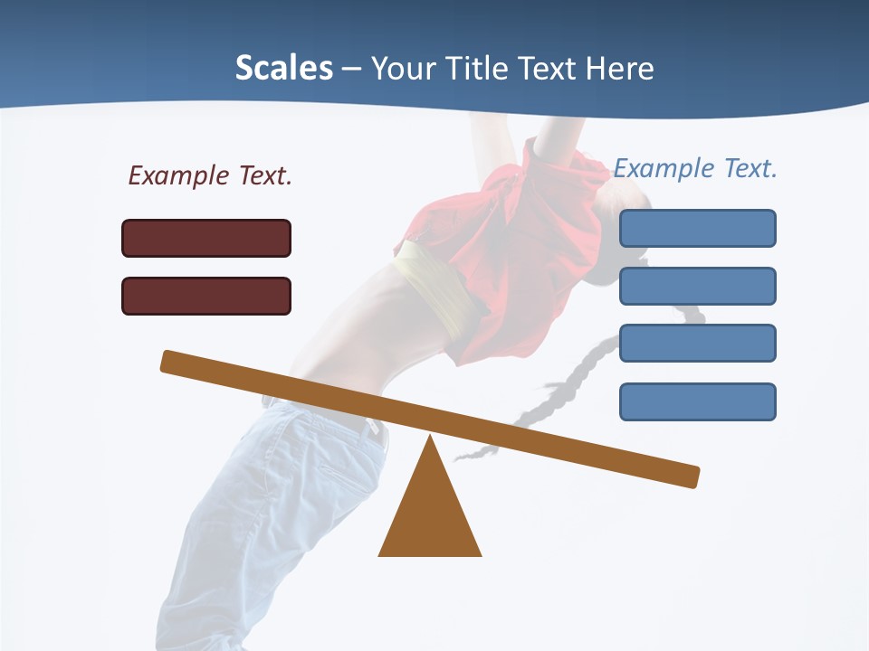 Acrobat Moving Style PowerPoint Template