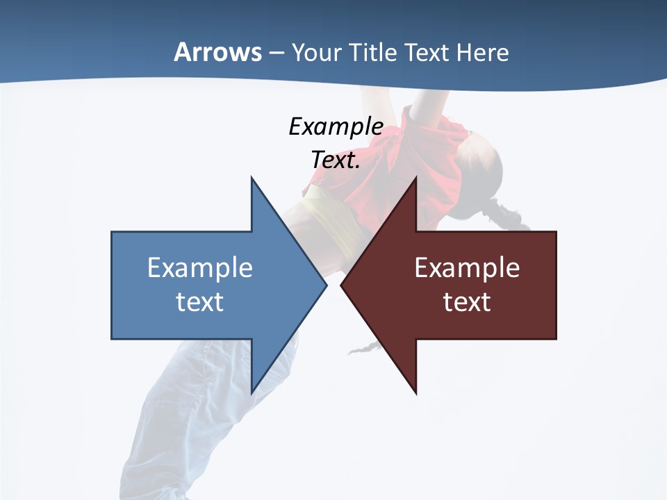 Acrobat Moving Style PowerPoint Template