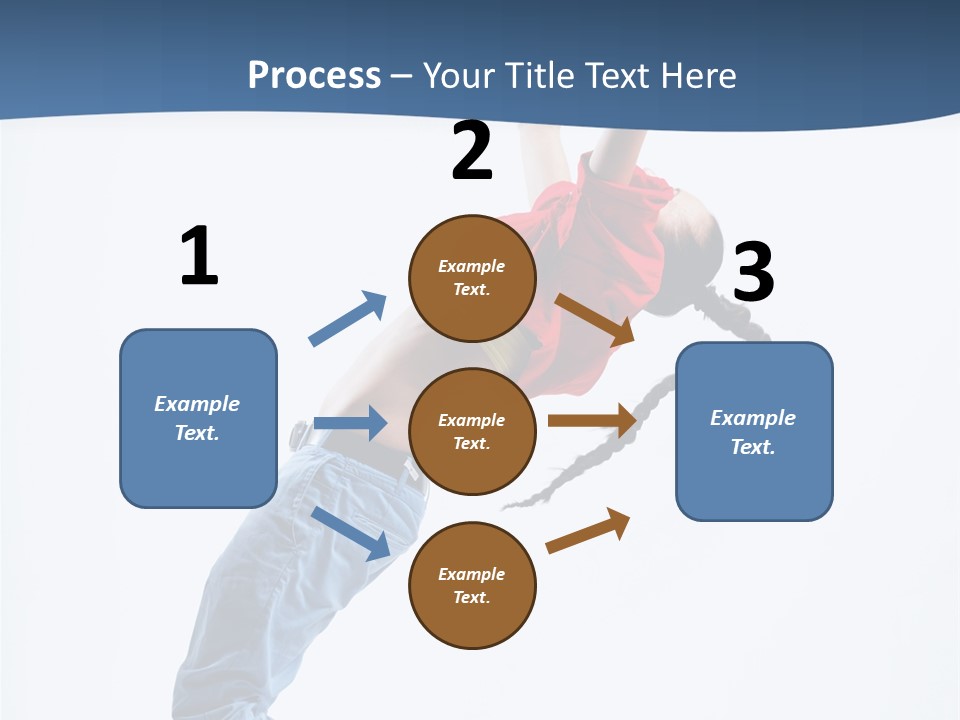 Acrobat Moving Style PowerPoint Template