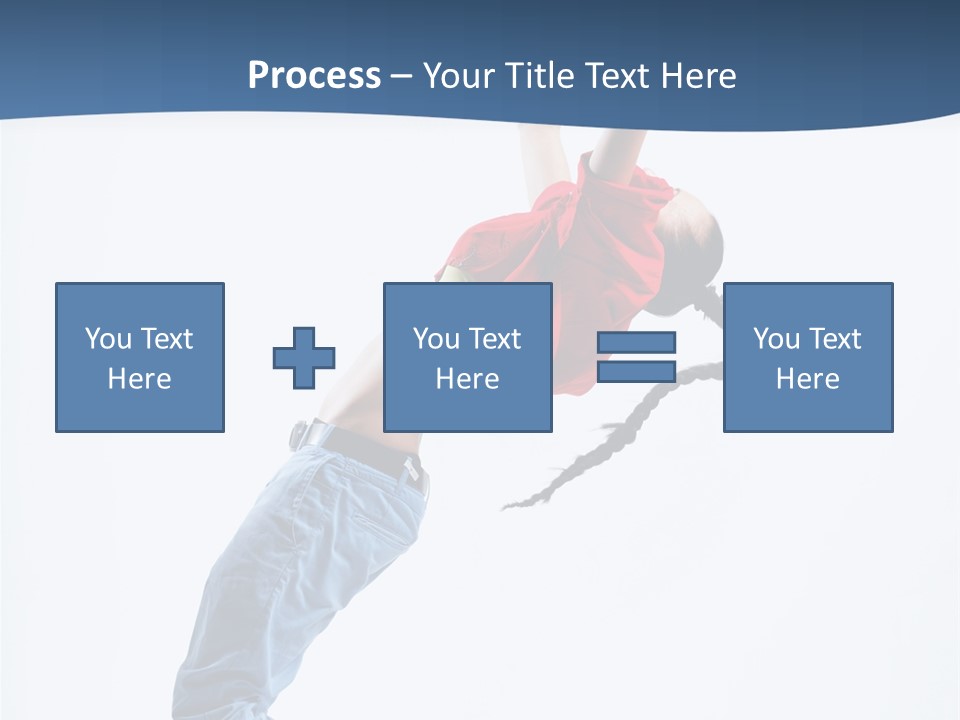 Acrobat Moving Style PowerPoint Template