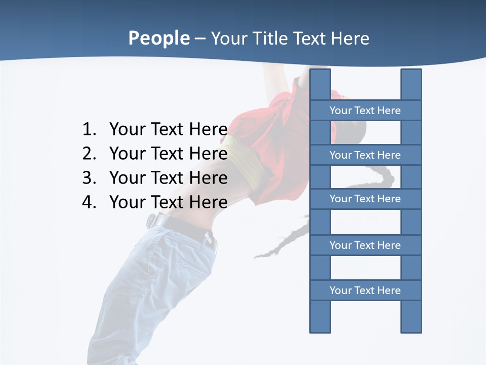 Acrobat Moving Style PowerPoint Template