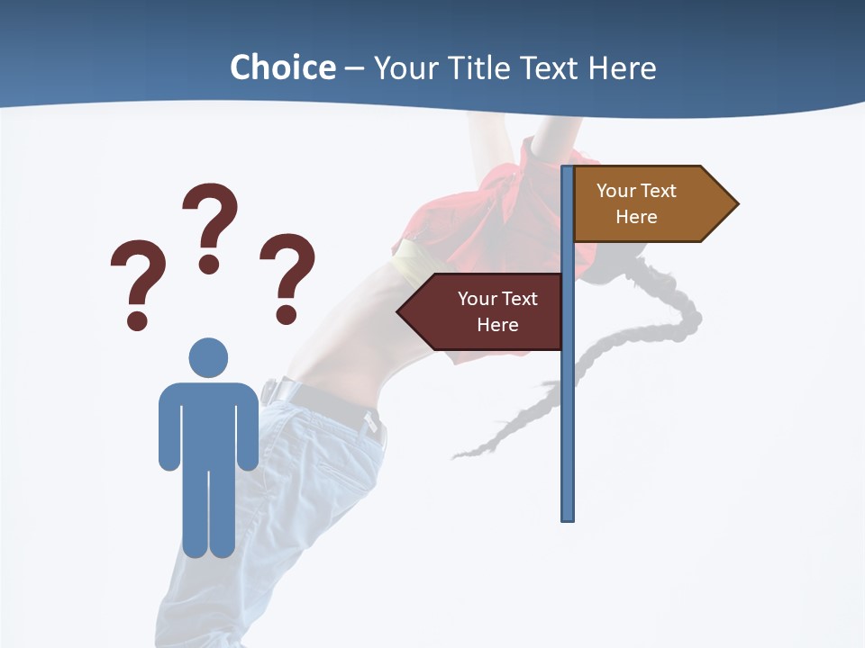 Acrobat Moving Style PowerPoint Template