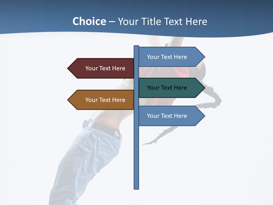 Acrobat Moving Style PowerPoint Template