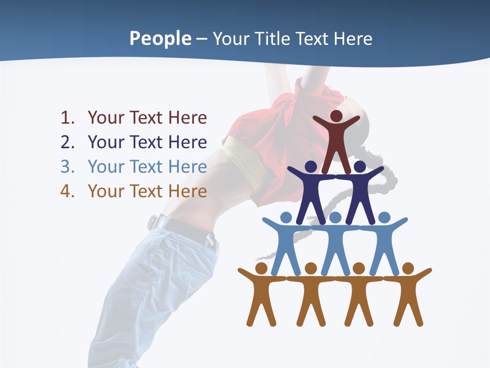 Acrobat Moving Style PowerPoint Template