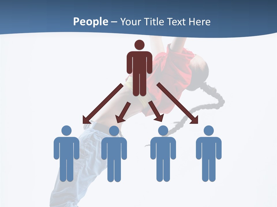 Acrobat Moving Style PowerPoint Template