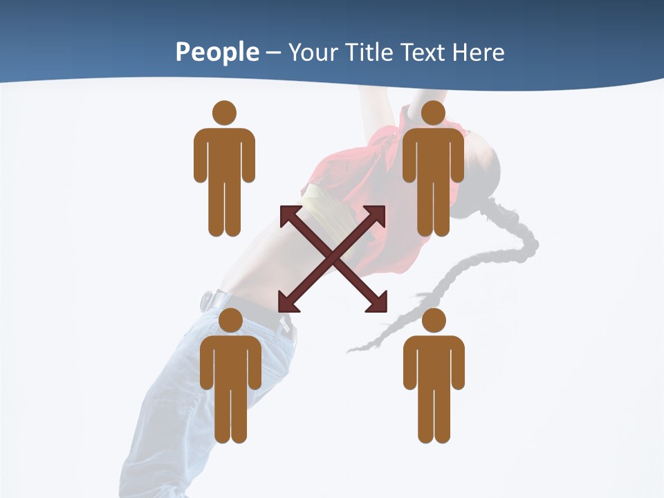 Acrobat Moving Style PowerPoint Template