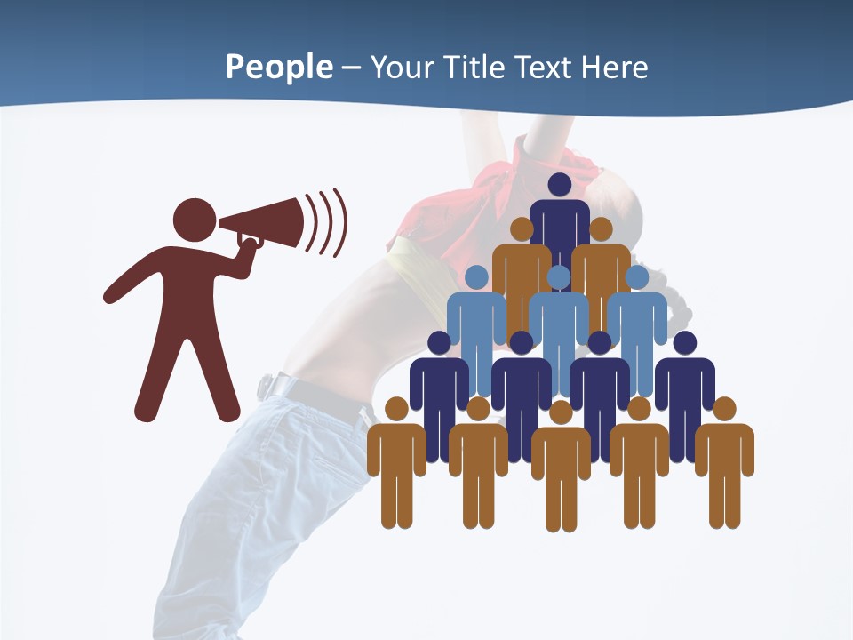 Acrobat Moving Style PowerPoint Template