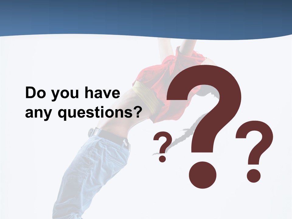 Acrobat Moving Style PowerPoint Template