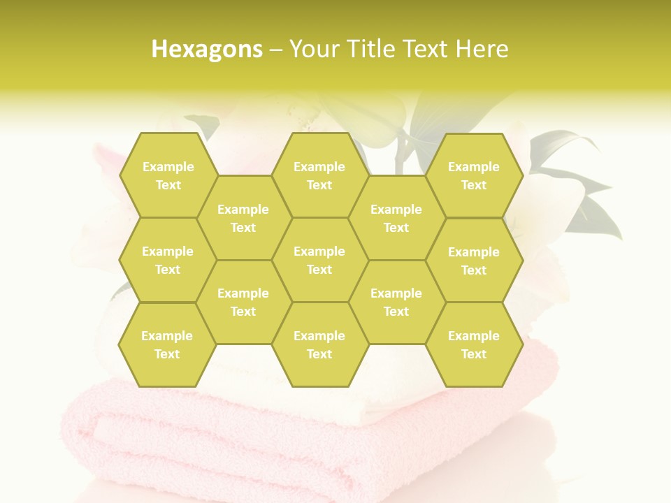 Blossom Shower Closeup PowerPoint Template