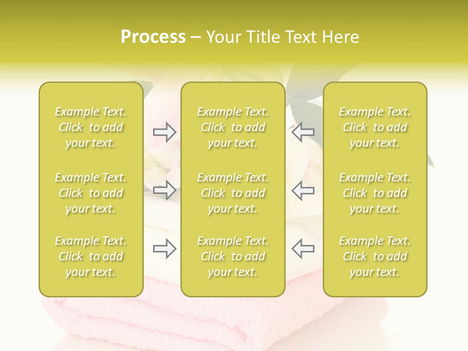 Blossom Shower Closeup PowerPoint Template
