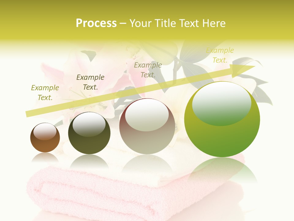 Blossom Shower Closeup PowerPoint Template