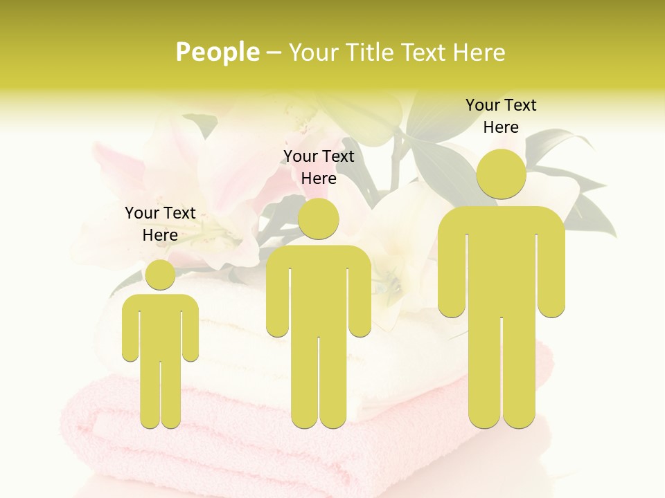 Blossom Shower Closeup PowerPoint Template