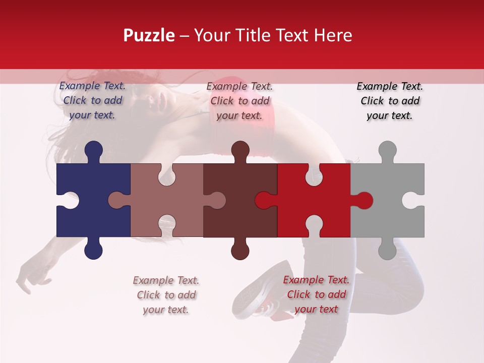 Fitness Exercise Cool PowerPoint Template