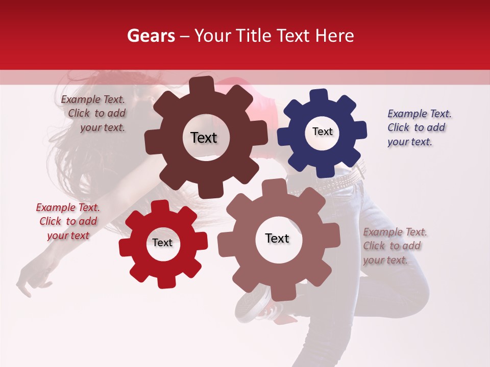 Fitness Exercise Cool PowerPoint Template