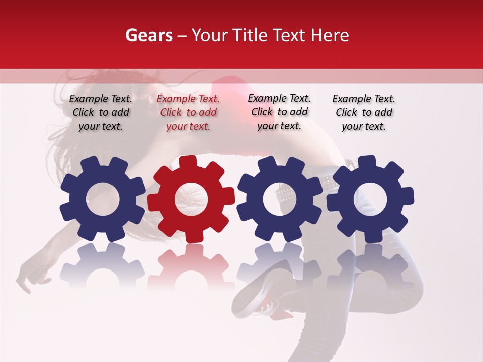 Fitness Exercise Cool PowerPoint Template