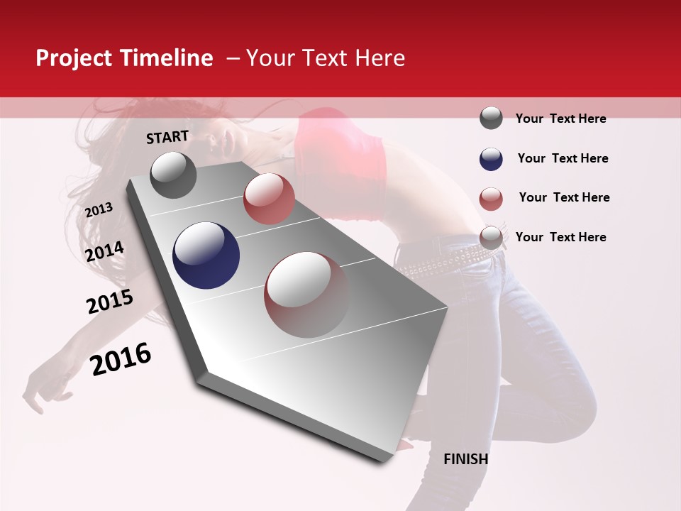 Fitness Exercise Cool PowerPoint Template