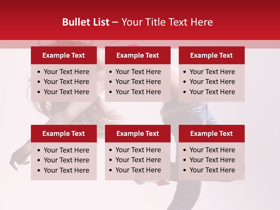 Fitness Exercise Cool PowerPoint Template