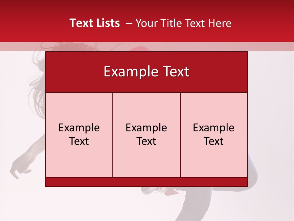 Fitness Exercise Cool PowerPoint Template
