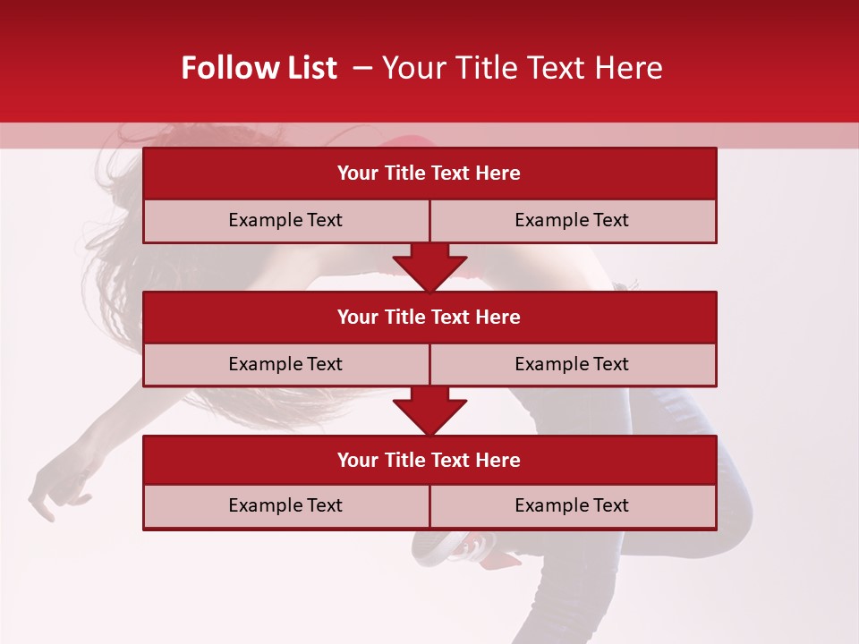 Fitness Exercise Cool PowerPoint Template