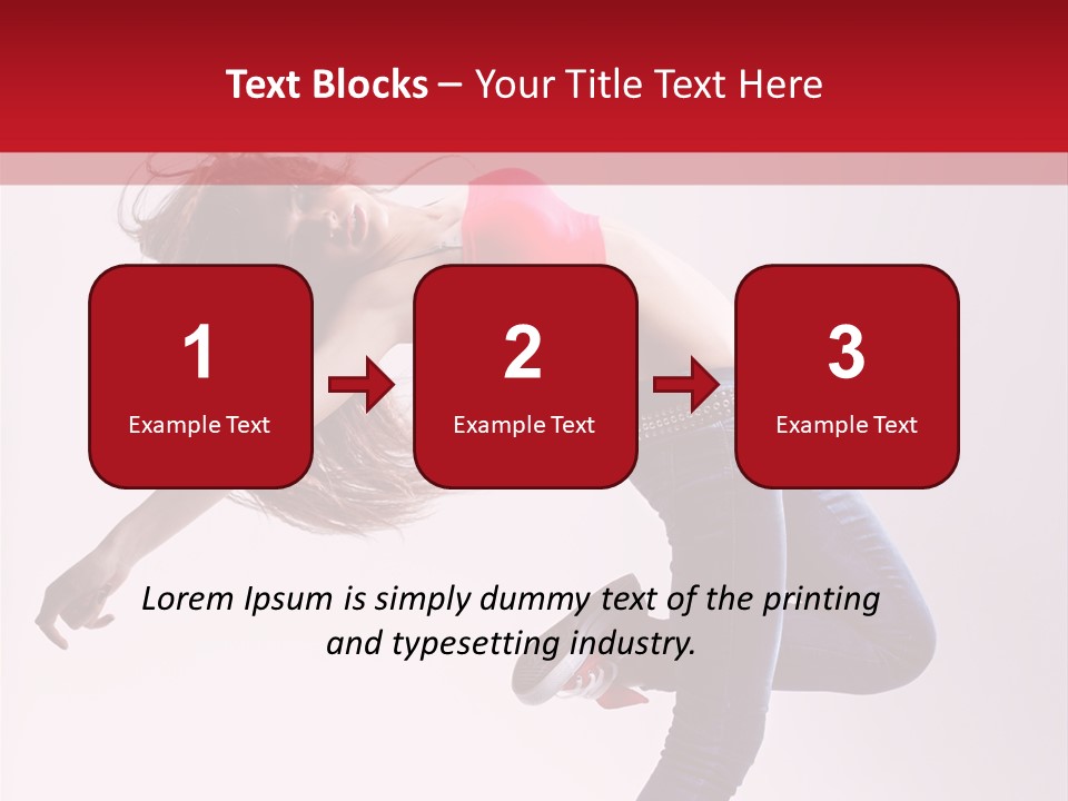 Fitness Exercise Cool PowerPoint Template