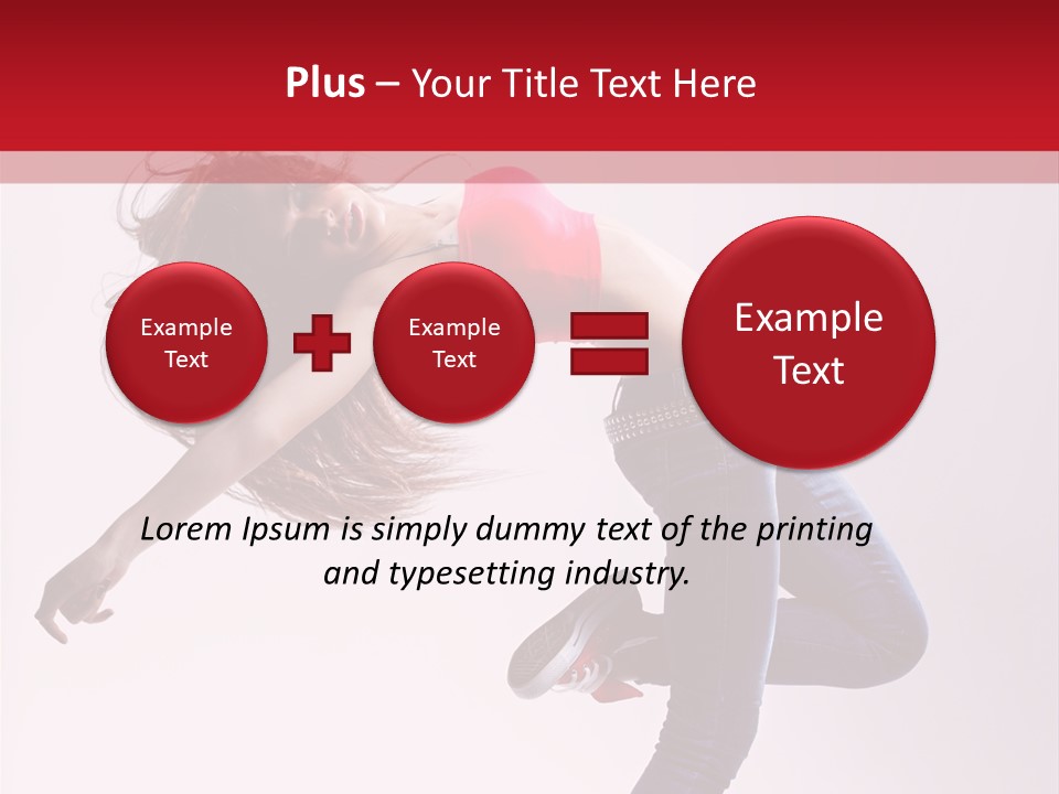 Fitness Exercise Cool PowerPoint Template