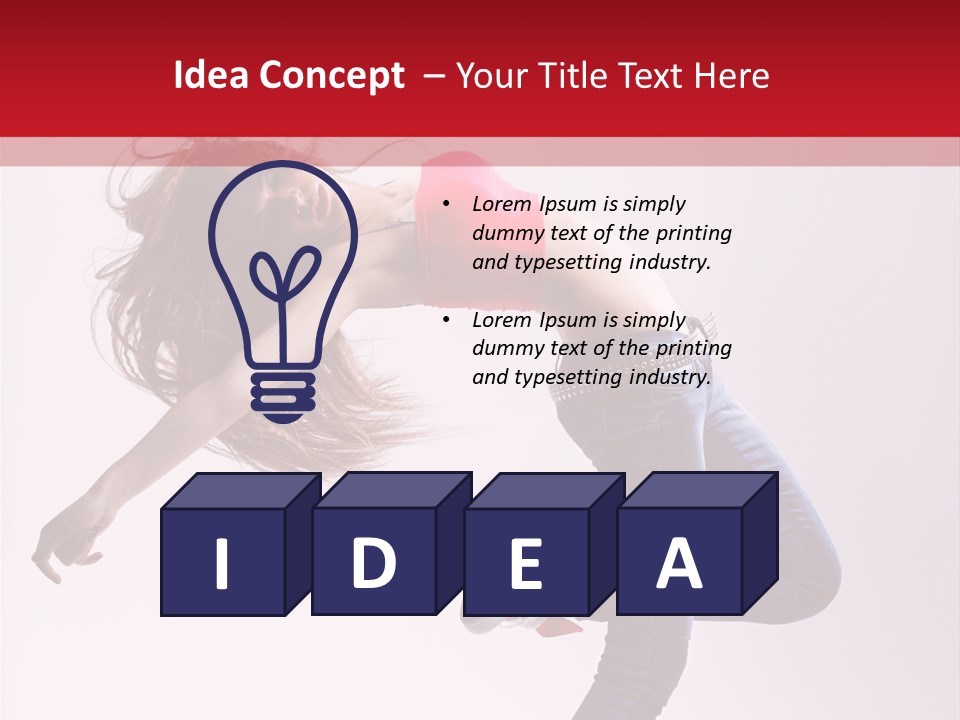 Fitness Exercise Cool PowerPoint Template