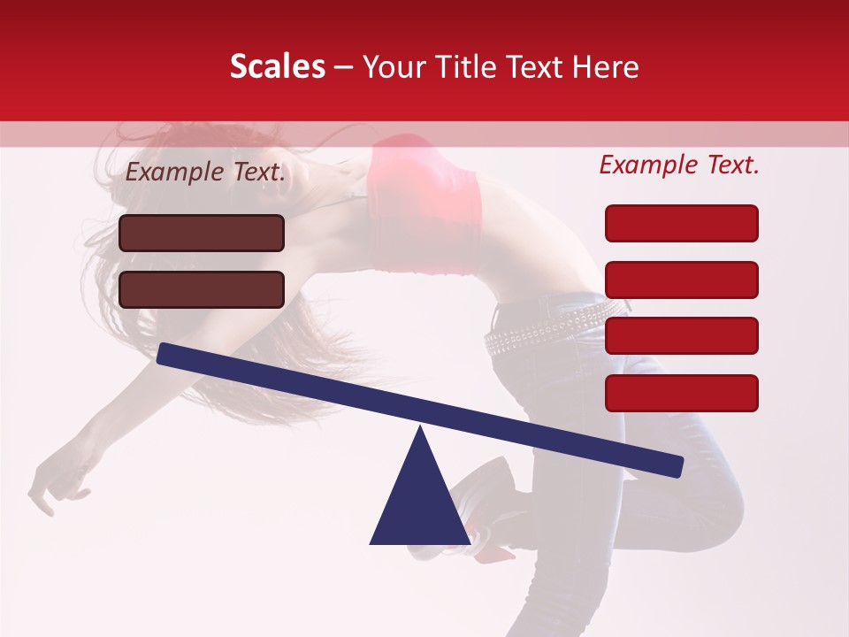 Fitness Exercise Cool PowerPoint Template
