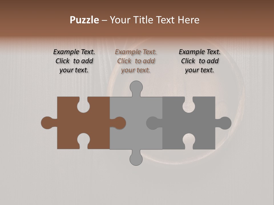 Carved Round Background PowerPoint Template