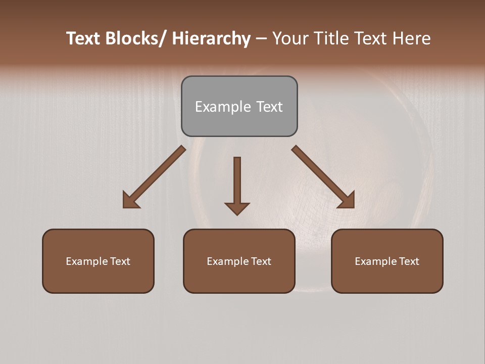 Carved Round Background PowerPoint Template